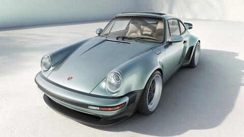 Singer Turbo Study, este espectacular Porsche 911 es un 964 con look de 930