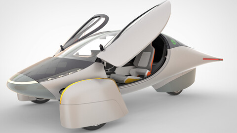 Aptera, el vehículo eléctrico que promete 1,600 km de autonomía y se recarga con el sol