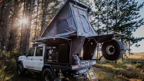 Así podés convertir tu pickup en un vehículo de camping