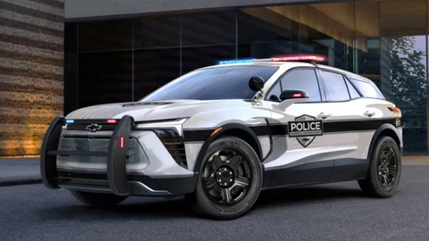 Chevrolet Blazer EV PPV, patrulla sin emisiones que combate el crimen