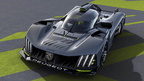 Peugeot revela al 9X8, su radical hypercar con el que volverán a Le Mans