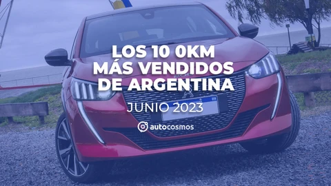Los 10 autos más vendidos en Argentina en junio de 2023