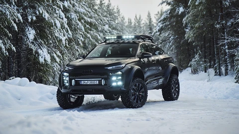 Audi Q6 e-tron Offroad Concept: un impresionante todoterreno eléctrico