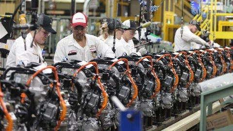 La planta de motores Honda en Ohio produce su motor 30 millones