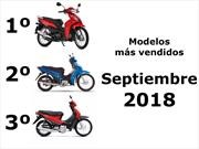 Top 10: Las motos más vendidas en septiembre de 2018 en Argentina