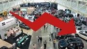 98,9% cayó el mercado automotor en Colombia durante abril