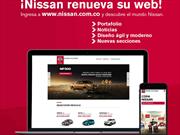 Nissan Colombia cambia su página web 