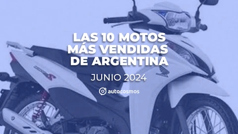 Las motos más vendidas de Argentina en junio y la primera mitad de 2024