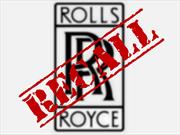 Rolls-Royce hace un llamado a revisión en Estados Unidos