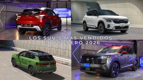 Los 10 SUVs más vendidos en febrero 2026