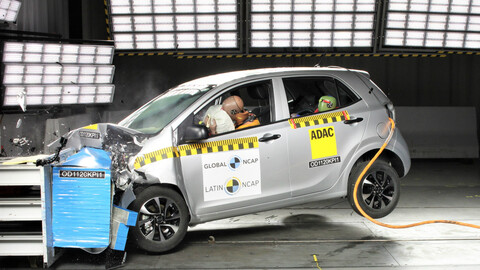 Kia Morning reprueba completamente las pruebas de Latin NCAP