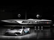 Cigarette Racing 515 Project One es un yate inspirado en Mercedes-AMG