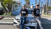 Dos hombres a bordo de un Mercedes-Benz E63 AMG atraviesan Estados Unidos en tiempo récord